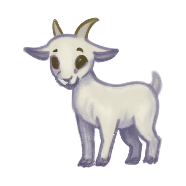 Cute Goat Drawing by Play Zoo