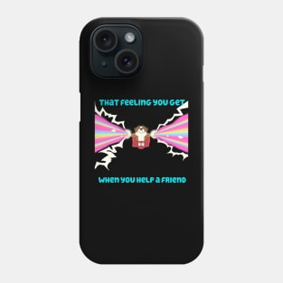 Helping a Friend Phone Case