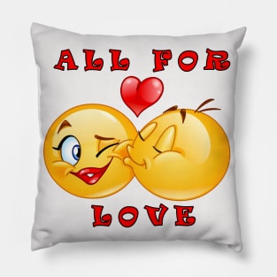 Emoji love emoji art emoji funny Pillow