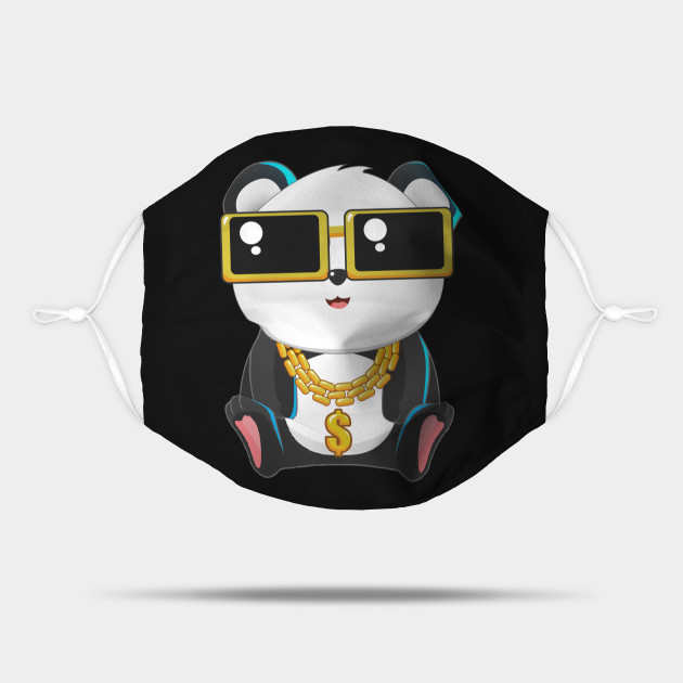 Panda Bear Gangster Chibi Anime Gangsta Lover Gangsta Lover Mask Teepublic Uk