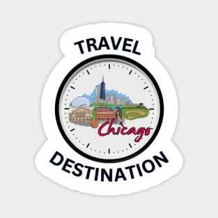 Travel to Chicago Magnet