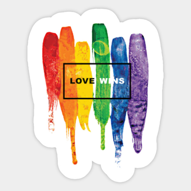 Love Wins Shirt Lgbt Shirt Love Wins Lgbt Sticker Teepublic