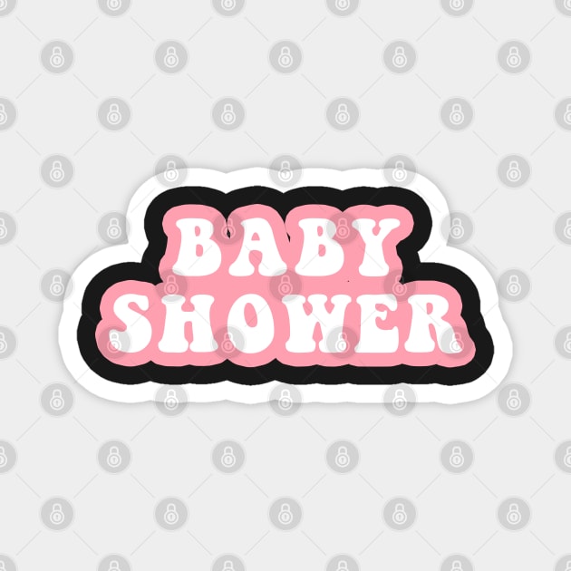 Baby Shower Magnet by CityNoir