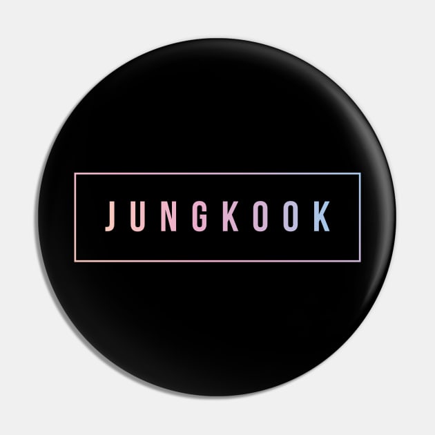 Jungkook BTS Shirt | Simple Junkook fan t-shirt Pin by ElevenVoid