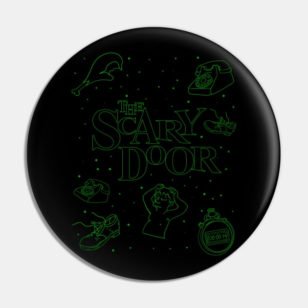 The Scary Door Pin by Meta Cortex