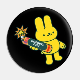 GOOGBYE 2023 year Pin