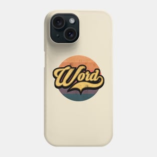 Word Up Phone Case