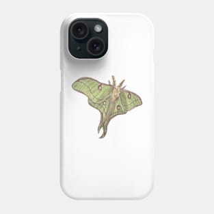 Luna Moth Phone Case