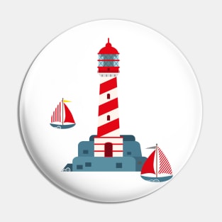 Lighthouse Pin