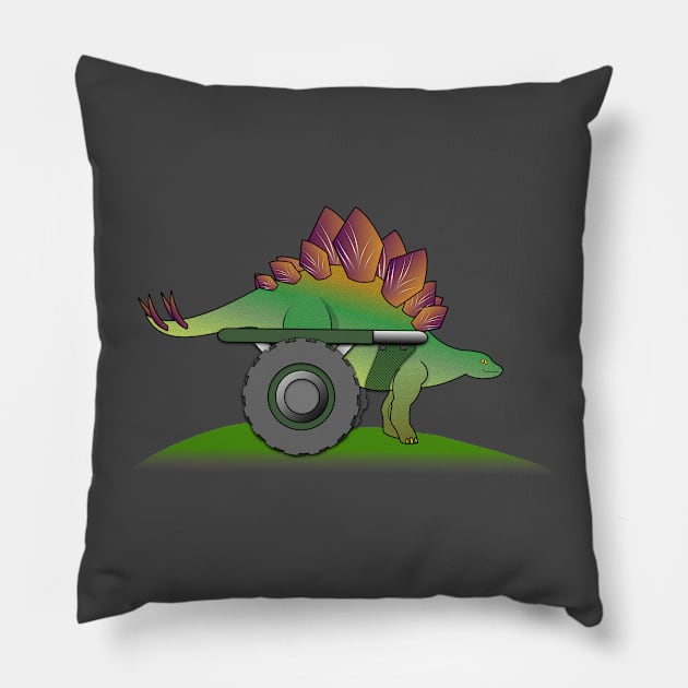 Wheelie Stego Pillow by RollingMort91