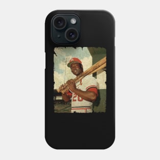 Lou Brock in St. Louis Cardinals Phone Case