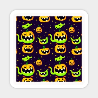 Festive Pumpkins Magnet