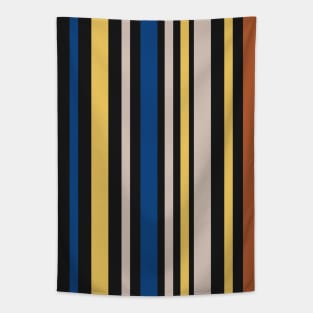 Vintage 1960's Stripped Pattern Tapestry