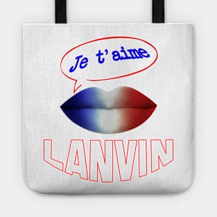 JE TAIME FRENCH KISS LANVIN Tote