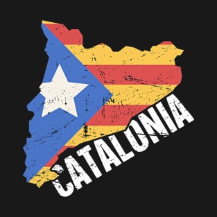 Independence For Catalonia | Catalunya Country & Flag T-Shirt