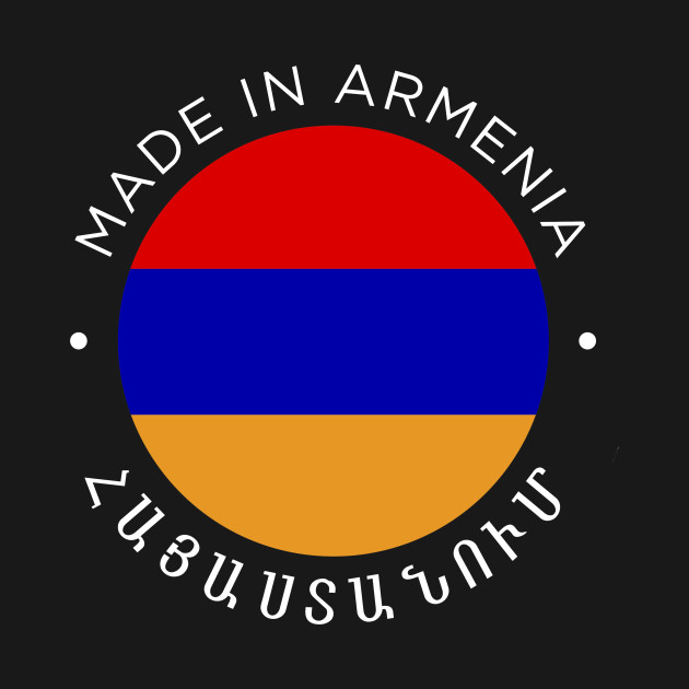 Disover Made In Armenia Armenian Armenian Flag - Armenia - T-Shirt