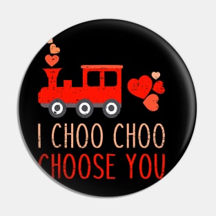 I Choo Choo Choose You Train Valentines Day Toddler Kids Pin