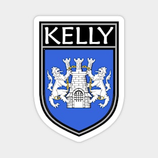 Irish Clan Crest - Kelly Magnet