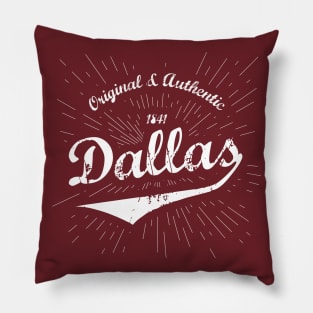 Original Dallas, TX Shirt Pillow