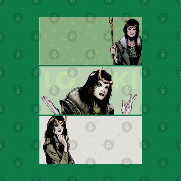 Loki Comic Panels by DamageTwig