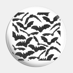 Halloween Bats - Gray Pin