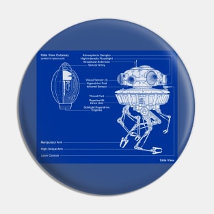 Imperial Probe Blueprint Pin