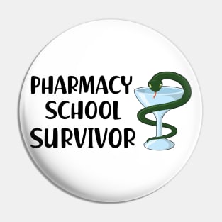 Pharmacy School Survivor Pin