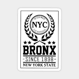 Bronx NYC Sinc 1898 Magnet