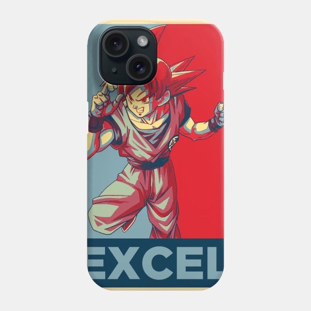 SSG Goku - "Excel" Phone Case by A10theHero