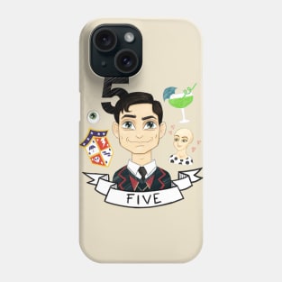 Number Five - The Umbrella Academy Phone Case