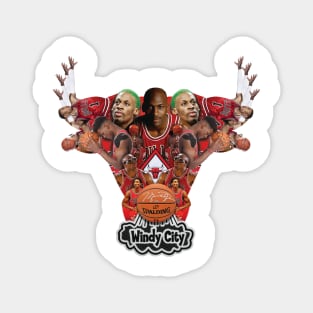 Chicago Bulls Legends Magnet
