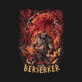 Viking Berserker Pagan Norse Bear Warrior T-Shirt