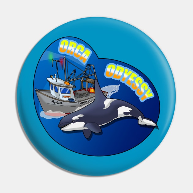 Orca Odyssey Pin by lytebound