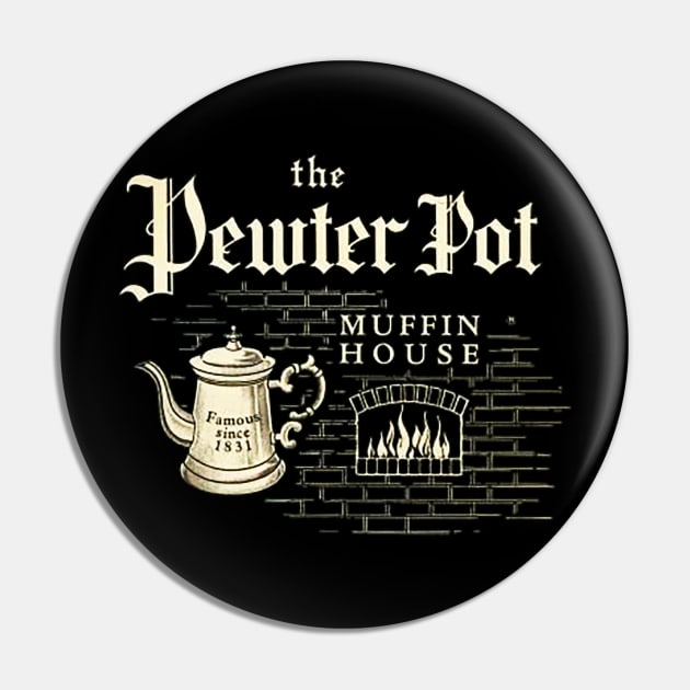 Pewter Pot Muffin House Pin by thenosh