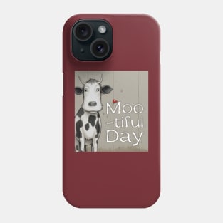 Cow Moo-tiful day Phone Case