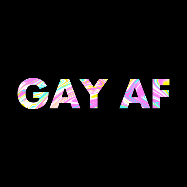 GAY AF by SquareClub