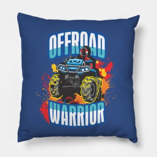 Offroad Warrior Color Pillow