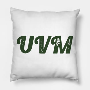 UVM Retro Pillow