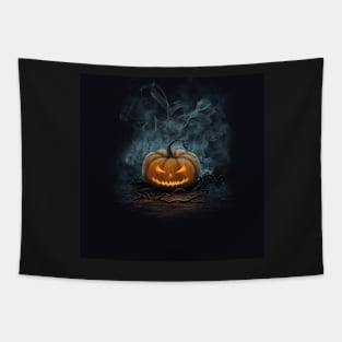 Halloween Pumpkin Tapestry