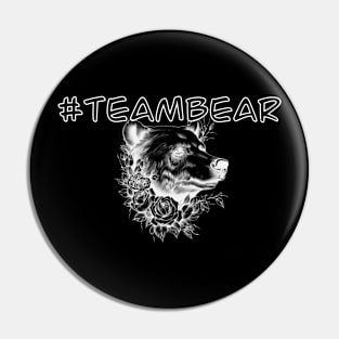 Team Bear (Dark Colors) Pin