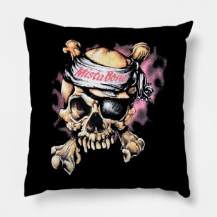 MISTA BONE Highway Hunter 1989 tour shirt Pillow