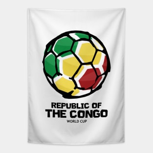 Republic of the Congo Football Country Flag Tapestry