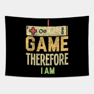 I Game Therefore I Am Tapestry