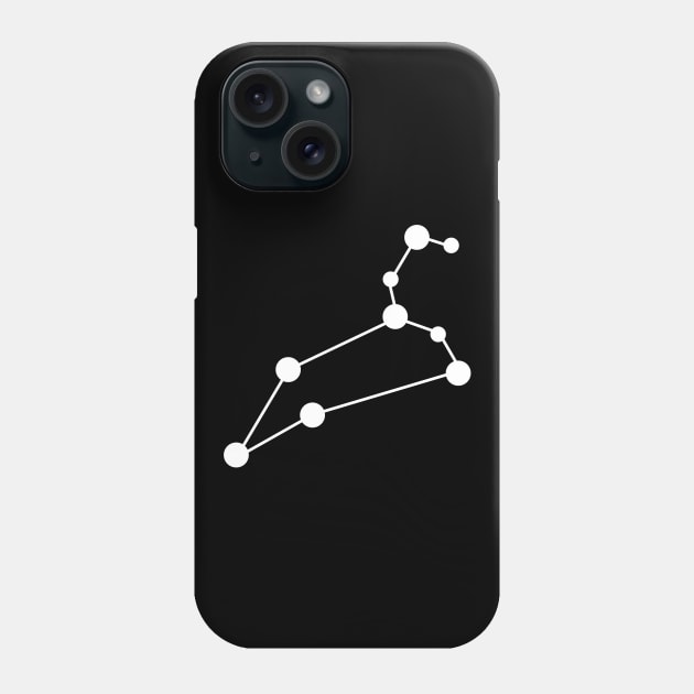 Zodiac Sign Leo Constellation Phone Case by galaxieartshop