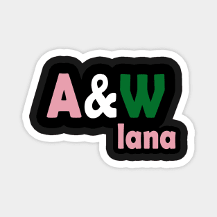 Lana Del Rey - A&W Magnet