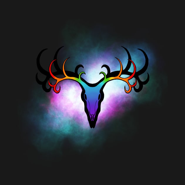 Space Stag by Jackal Heart Designs