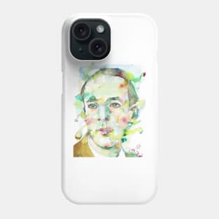 NABOKOV VLADIMIR - watercolor portrait .1 Phone Case