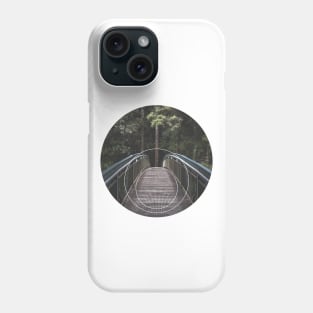 Circular Bridge Nature Geometric Photography Phone Case