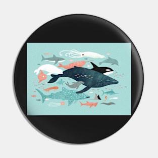 Under the Sea Menagerie Pin