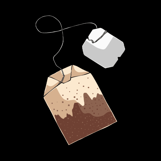 Tea Bag Tea Drinker Caffeine Beverage by fromherotozero